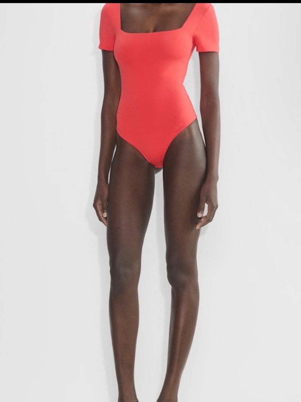 Aritzia original contour squareneck bodysuit M
